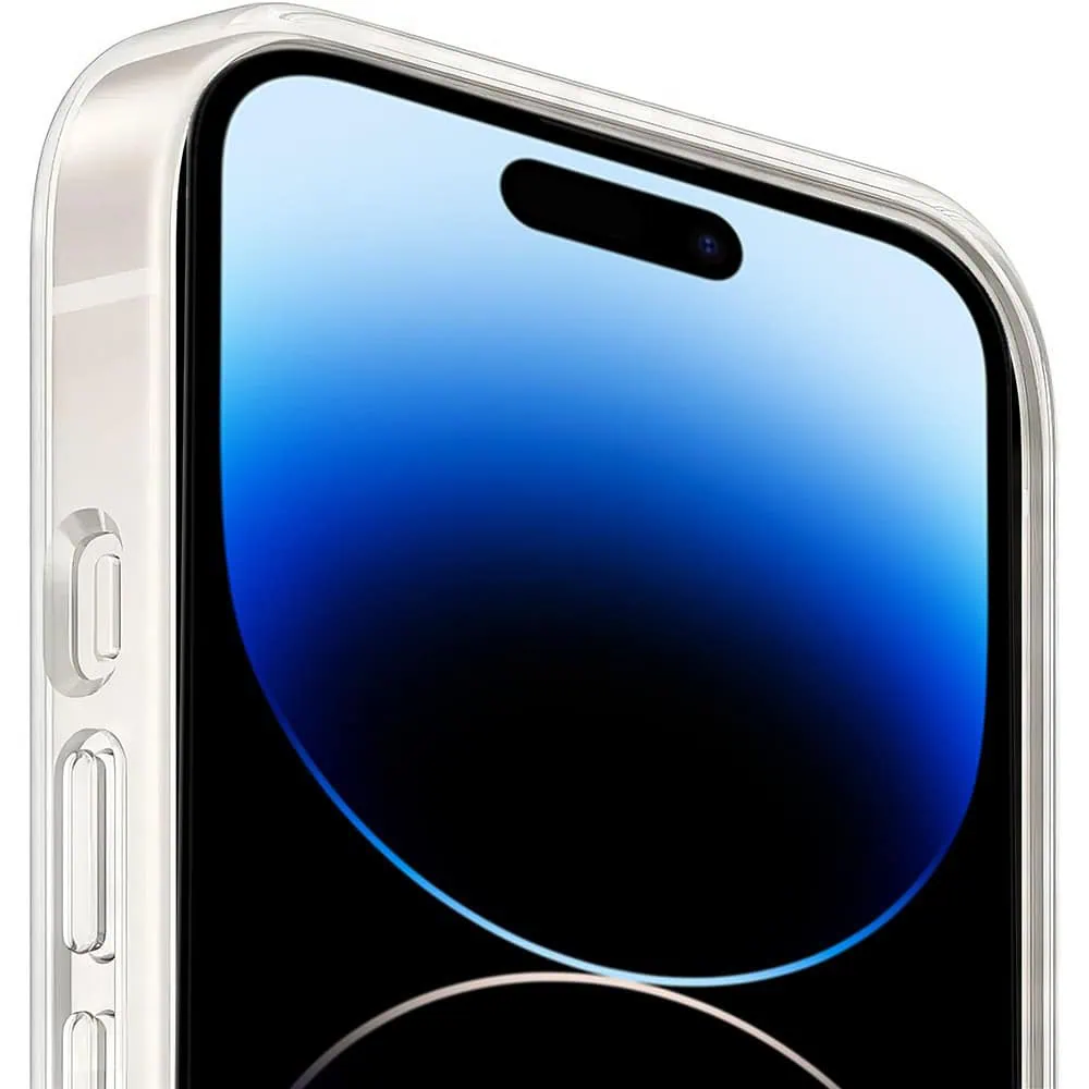 Etui do iPhone 14 Pro CLEAR hybrid odporne na żółknięcie, przeźroczyste