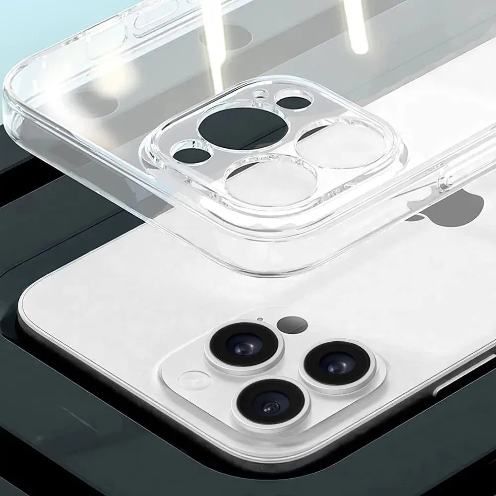 Etui do iPhone 14 Pro Crystal Cam, ochrona kamery, przeźroczyste
