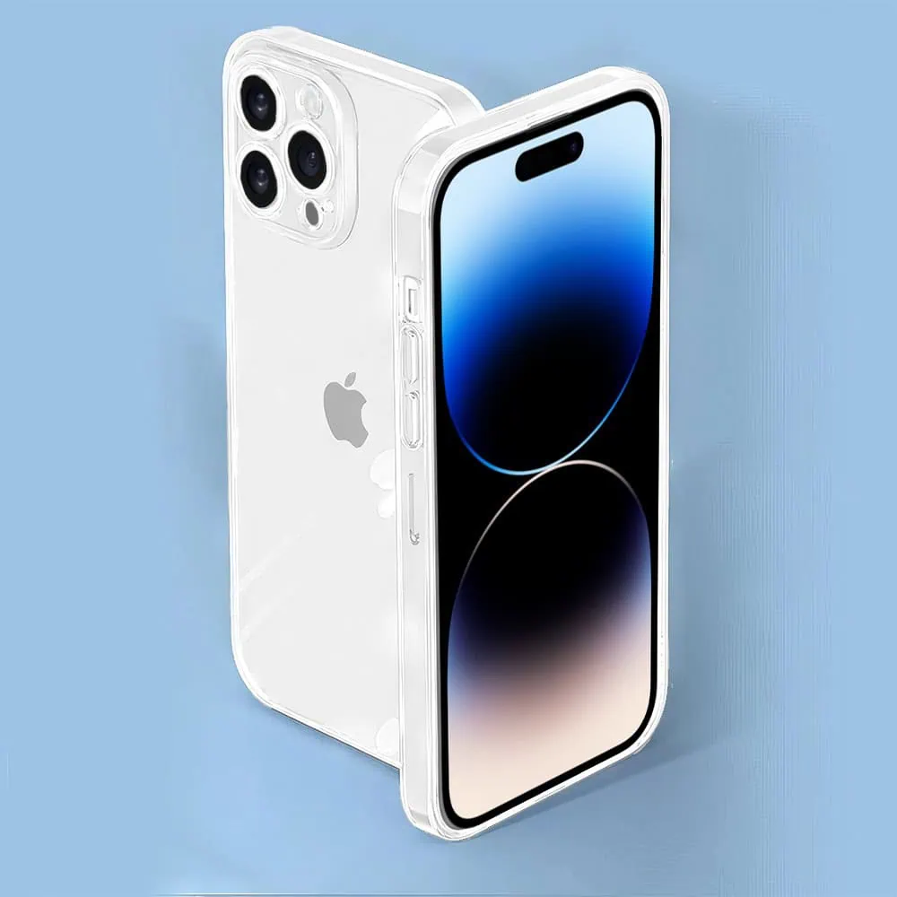 Etui do iPhone 14 Pro Crystal Cam, ochrona kamery, przeźroczyste