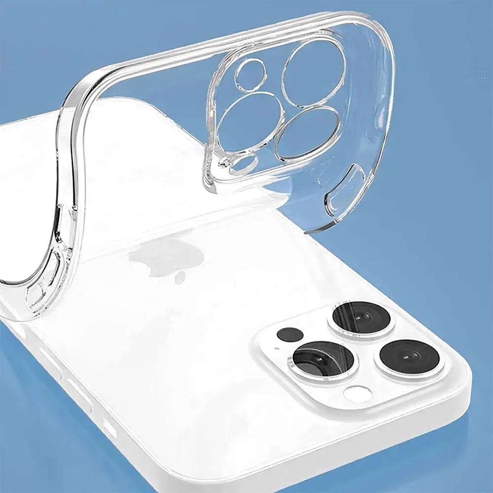 Etui do iPhone 14 Pro Crystal Cam, ochrona kamery, przeźroczyste