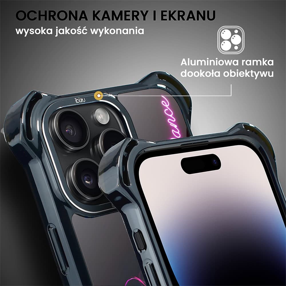 Etui do iPhone 14 Pro, Ibizu DropGuard Ultra z MagSafe, #ElectroMove, Taneczny rytm