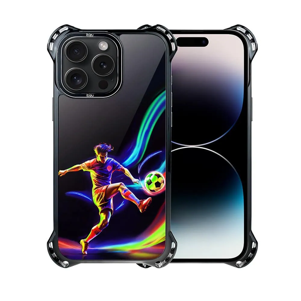 Etui do iPhone 14 Pro, Ibizu DropGuard Ultra z MagSafe, #ElectroMove, W rytmie piłki nożnej