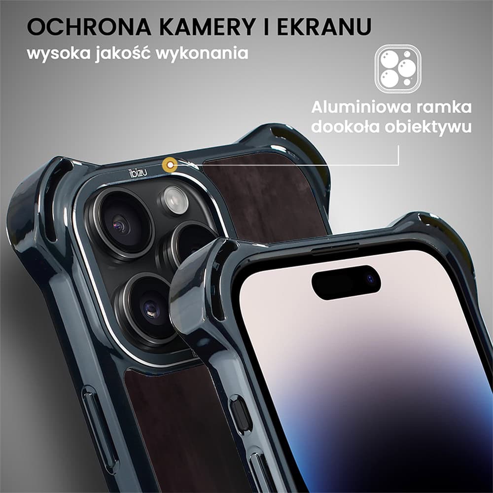 Etui do iPhone 14 Pro Max, Ibizu DropGuard Ultra z MagSafe, Leonardo Da Vinci, dama z kotem