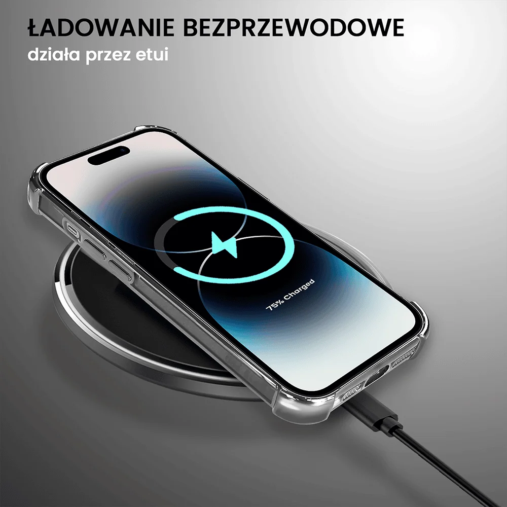 Etui do iPhone 14 Pro MagSafe Luxury Anti-Shock Lens Protect, czarne