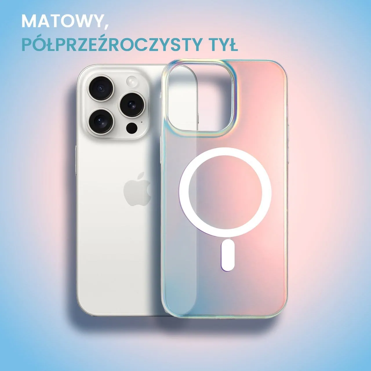 Etui do iPhone 15 Pro Max MagSafe California Sunset, zmieniające kolor