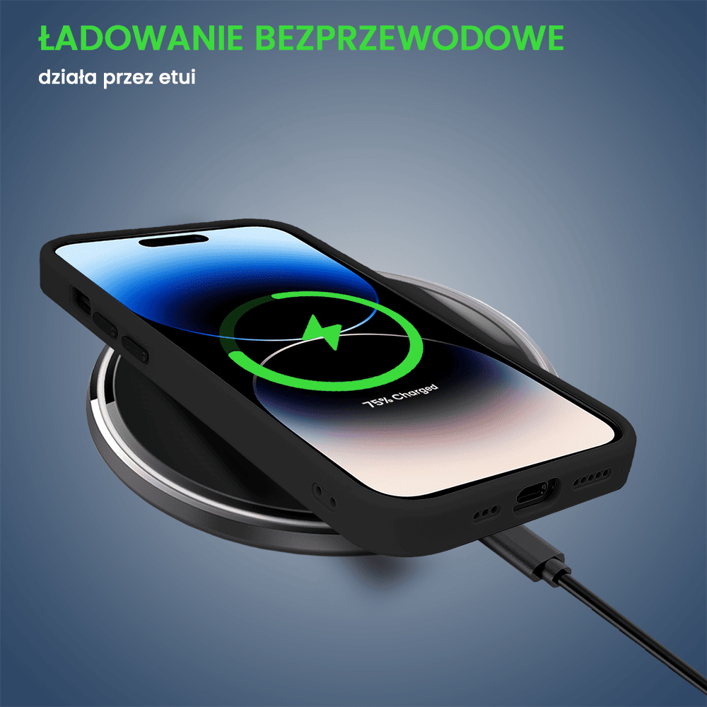 Etui do iPhone 14 Pro Max The Black Swan Protective z MagSafe, czarne