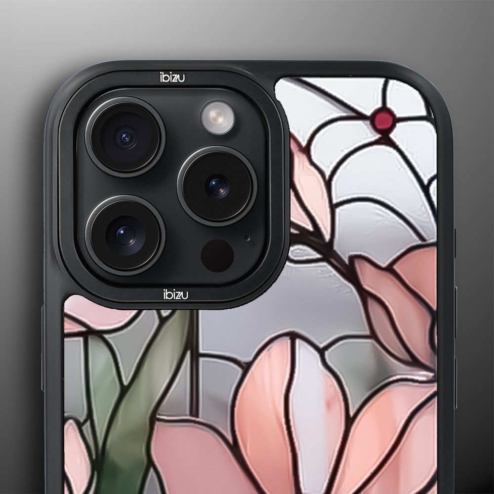 Etui do iPhone 14 Pro IBIZU DropGuard Matt z MagSafe, Barwy Szkła, Różowa magnolia