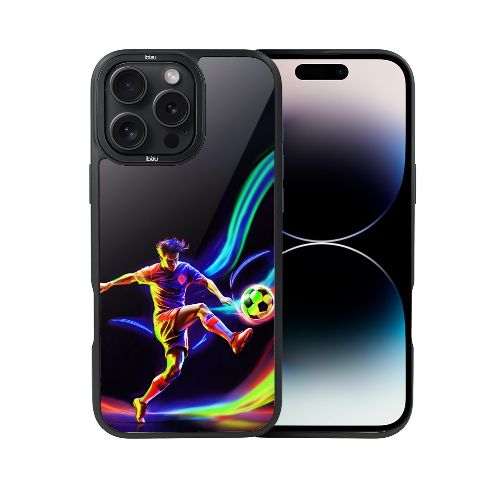Etui do iPhone 14 Pro Max IBIZU DropGuard Matt z MagSafe, #ElectroMove, W rytmie piłki nożnej