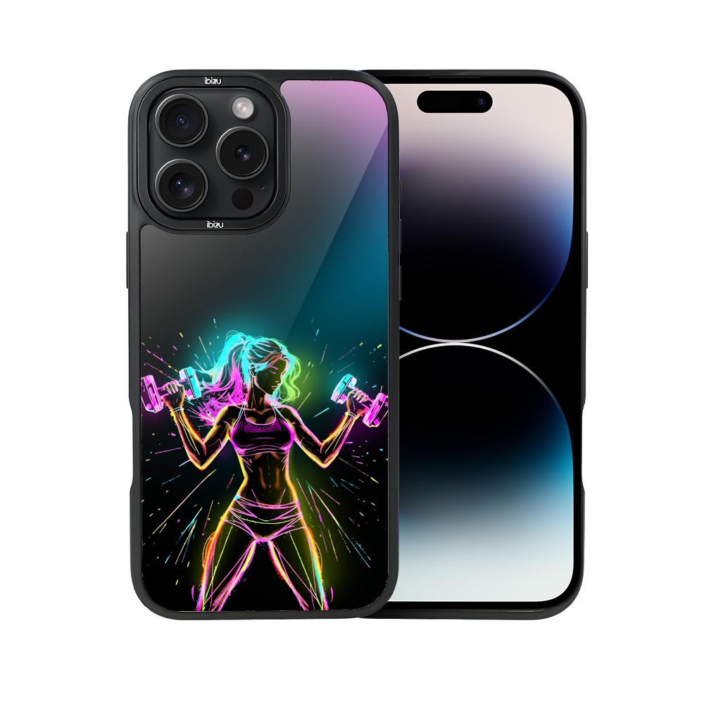 Etui do iPhone 14 Pro Max IBIZU DropGuard Matt z MagSafe, #ElectroMove, Wibracja fitness