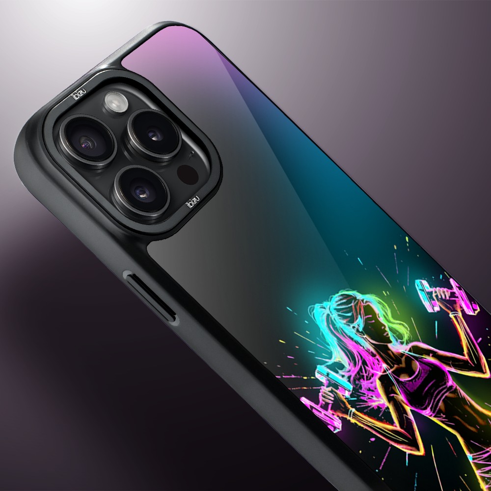 Etui do iPhone 14 Pro Max IBIZU DropGuard Matt z MagSafe, #ElectroMove, Wibracja fitness