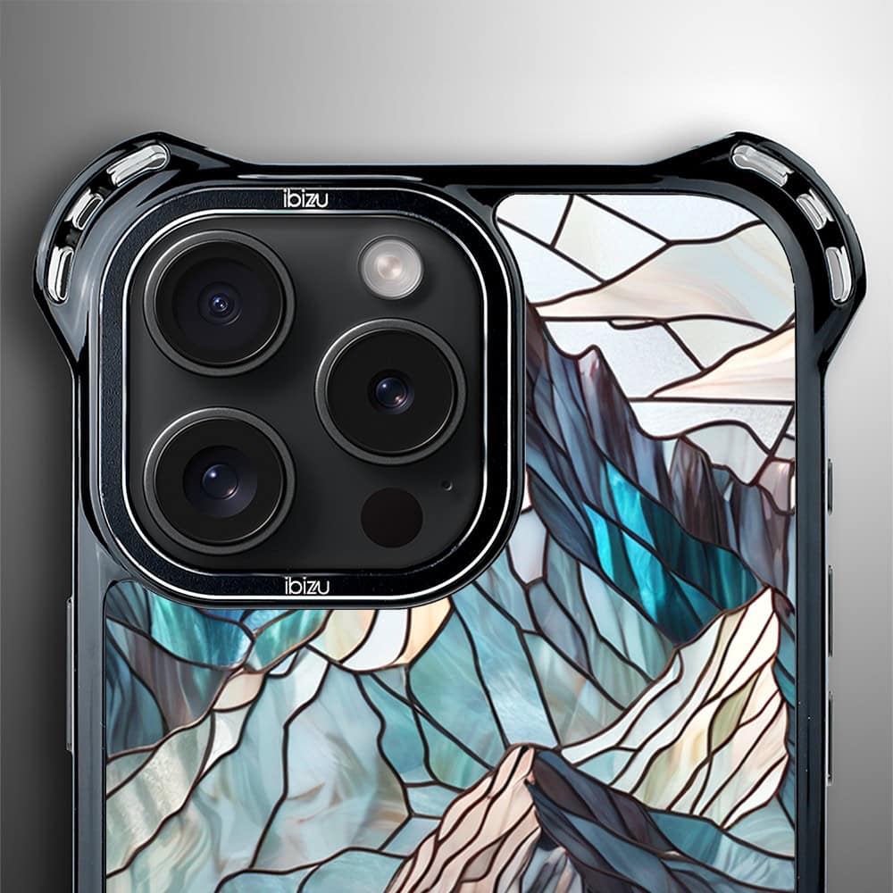 Etui do iPhone 14 Pro Max, Ibizu DropGuard Ultra z MagSafe, Barwy Szkła, Górski Potok