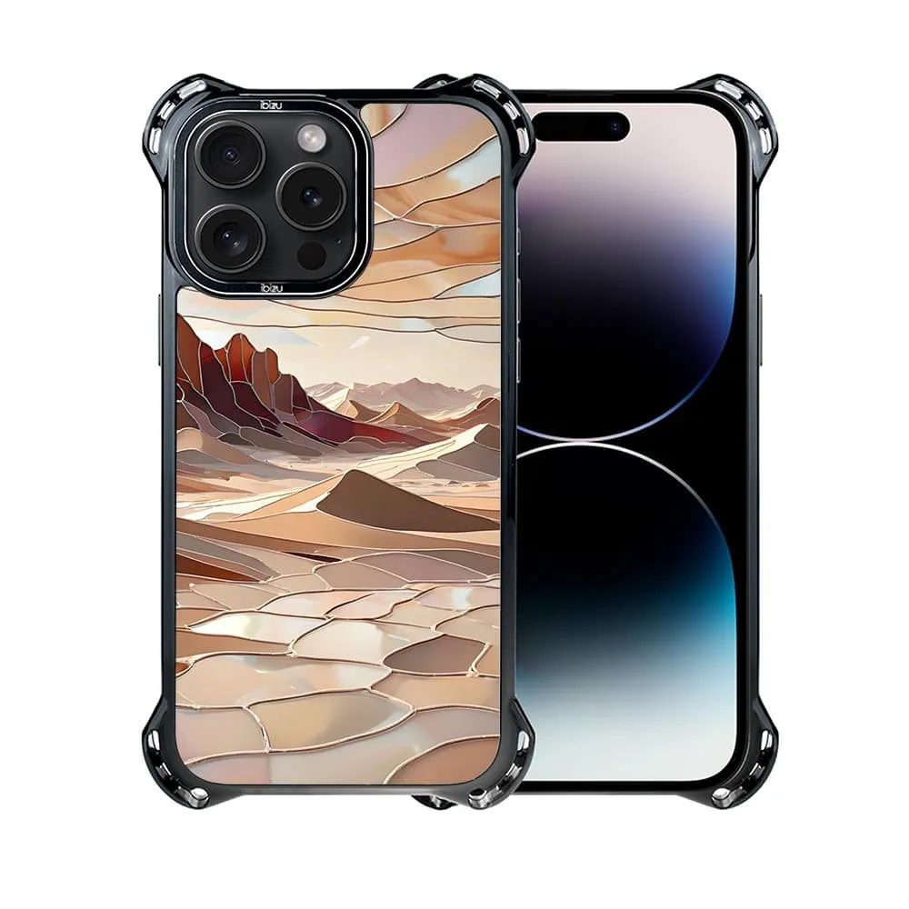 Etui do iPhone 14 Pro Max, Ibizu DropGuard Ultra z MagSafe, Barwy Szkła, Pustynny spokój