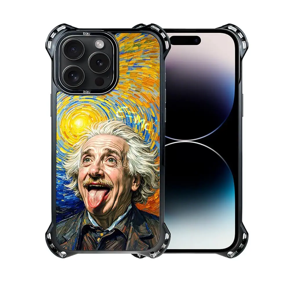 Etui do iPhone 14 Pro, Ibizu DropGuard Ultra z MagSafe, Einstein