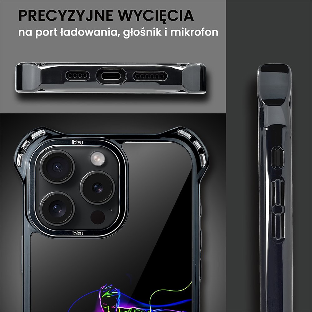 Etui do iPhone 14 Pro Max, Ibizu DropGuard Ultra z MagSafe, #ElectroMove, Moc football’u