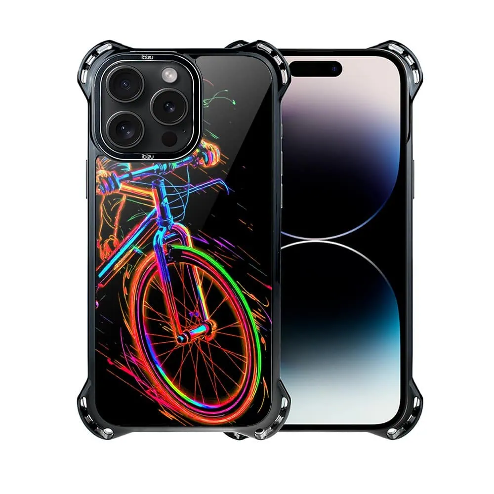 Etui do iPhone 14 Pro, Ibizu DropGuard Ultra z MagSafe, #ElectroMove, Rowerowa wibracja