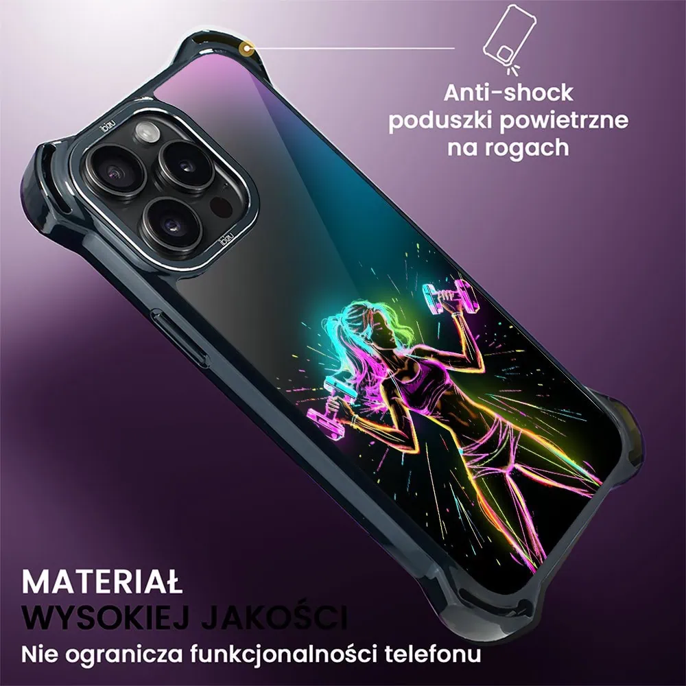 Etui do iPhone 14 Pro, Ibizu DropGuard Ultra z MagSafe, #ElectroMove, Wibracja fitness