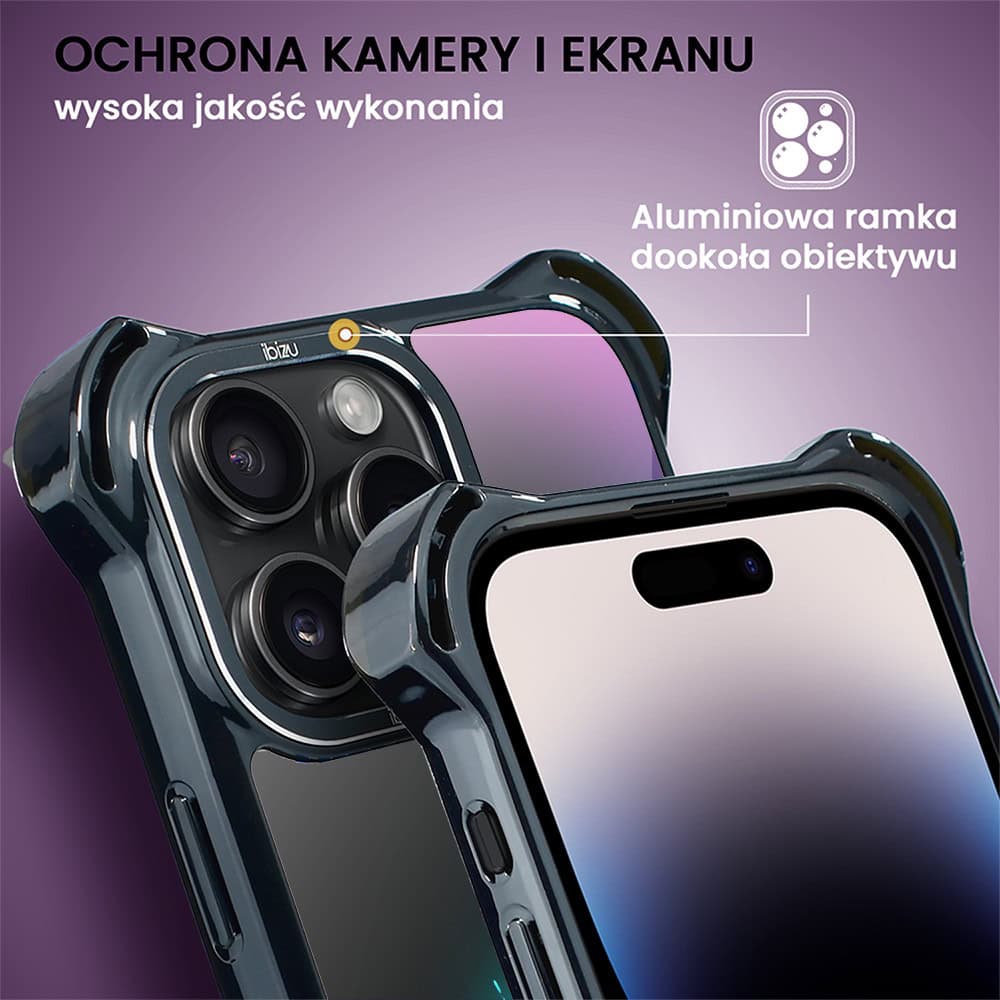 Etui do iPhone 14 Pro, Ibizu DropGuard Ultra z MagSafe, #ElectroMove, Wibracja fitness