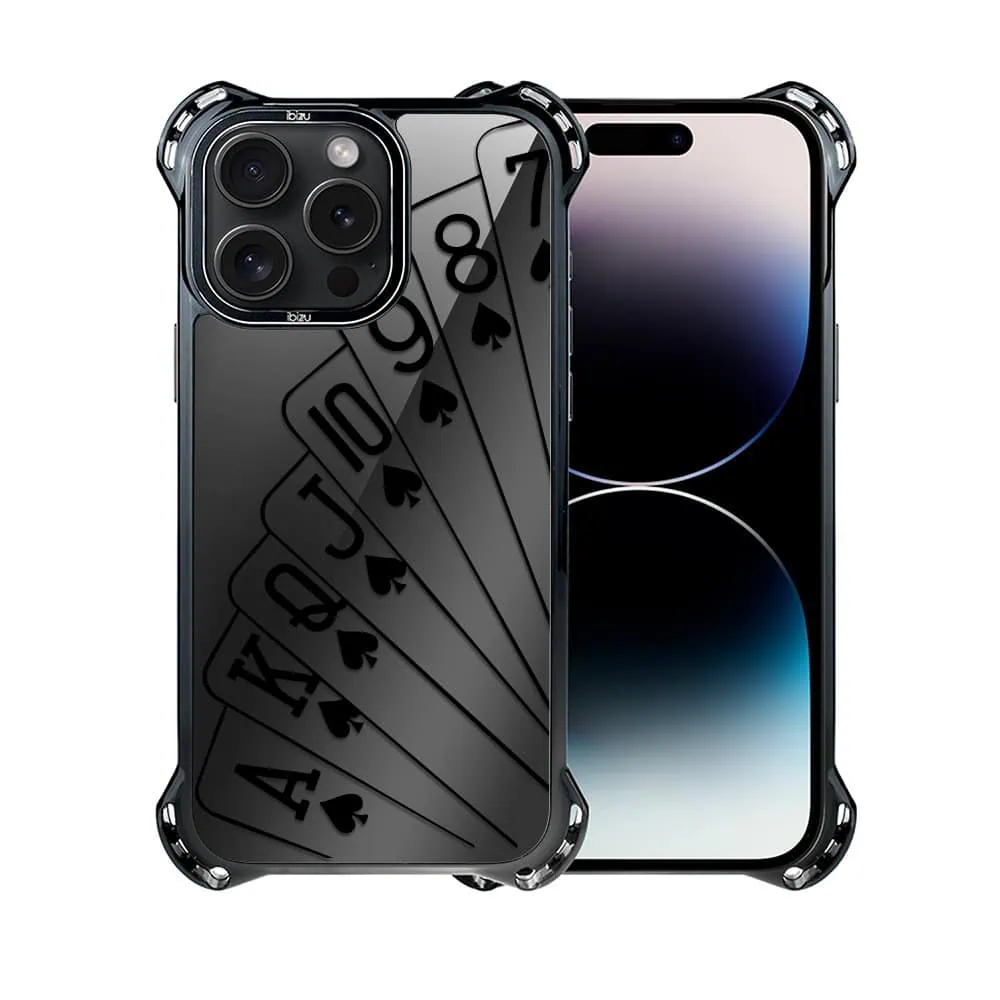 Etui do iPhone 14 Pro, Ibizu DropGuard Ultra z MagSafe, Midnight, Karty do gry