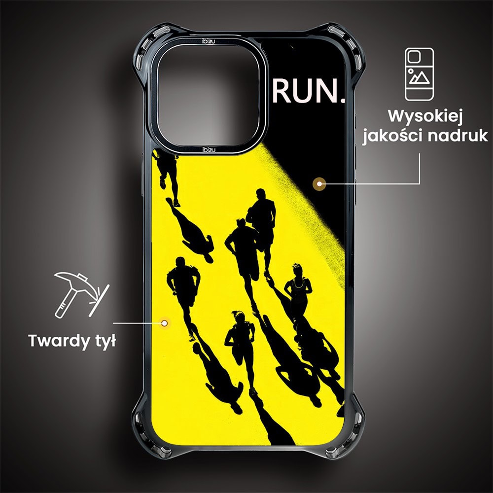 Etui do iPhone 14 Pro, Ibizu DropGuard Ultra z MagSafe, #Move, Bieg Mistrzów