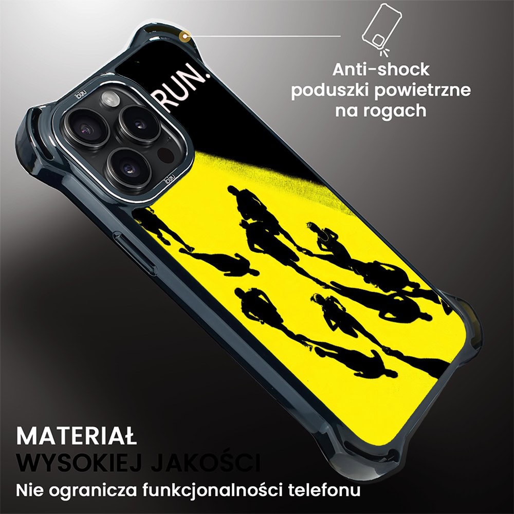 Etui do iPhone 14 Pro, Ibizu DropGuard Ultra z MagSafe, #Move, Bieg Mistrzów