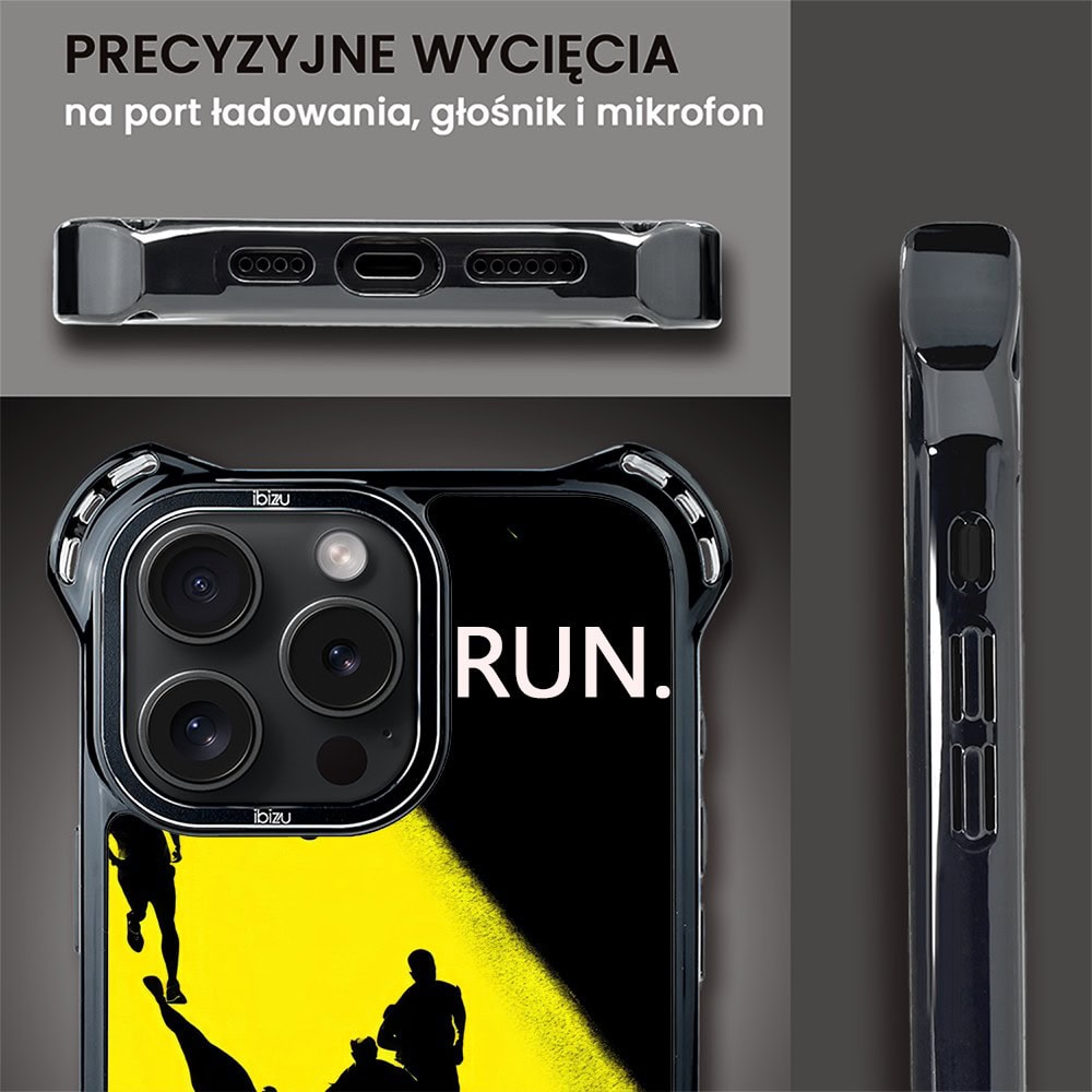 Etui do iPhone 14 Pro, Ibizu DropGuard Ultra z MagSafe, #Move, Bieg Mistrzów