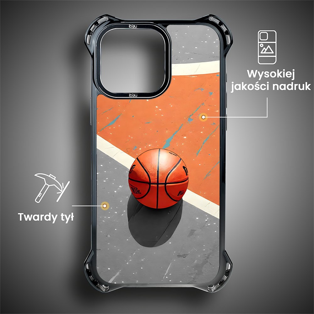 Etui do iPhone 14 Pro, Ibizu DropGuard Ultra z MagSafe, #Move, Koszykówka