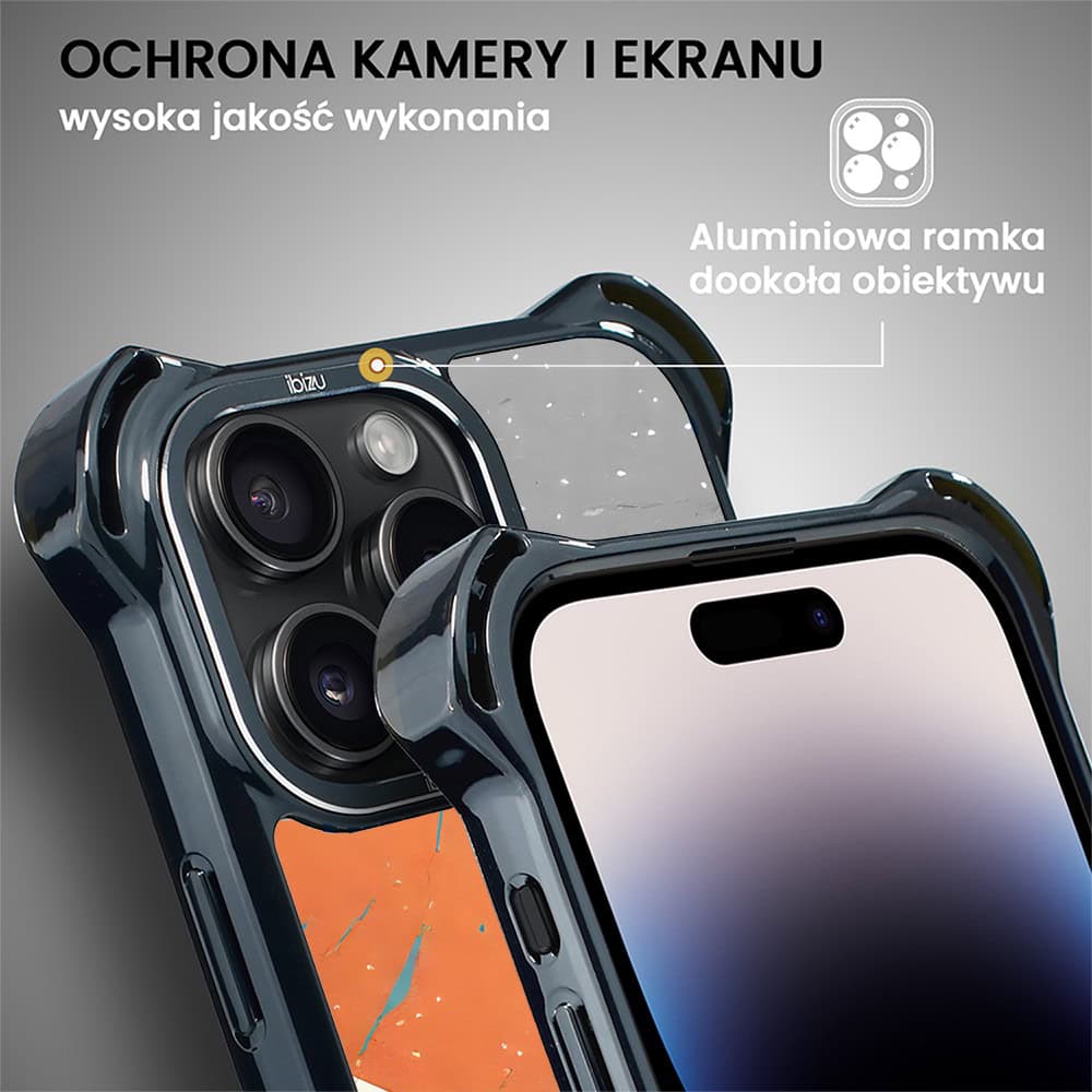 Etui do iPhone 14 Pro, Ibizu DropGuard Ultra z MagSafe, #Move, Koszykówka