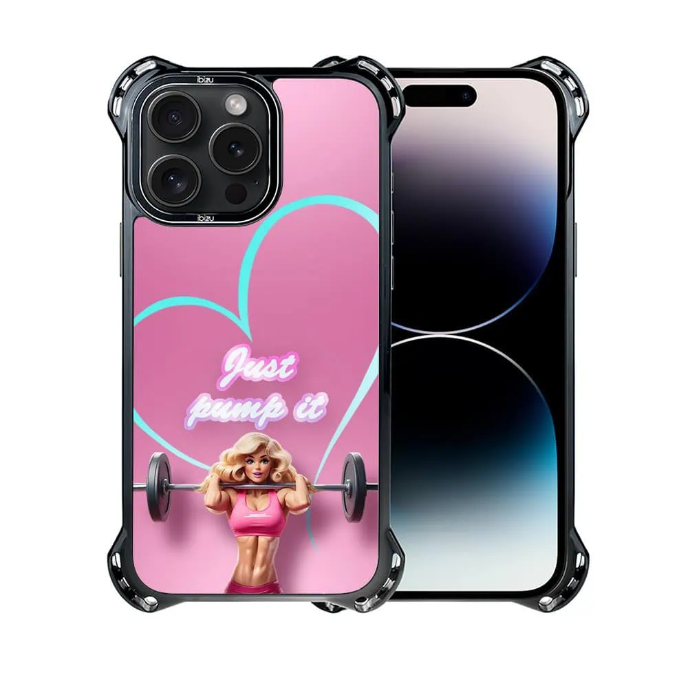 Etui do iPhone 14 Pro, Ibizu DropGuard Ultra z MagSafe, #Move, Pump it love