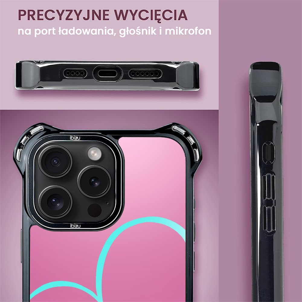 Etui do iPhone 14 Pro, Ibizu DropGuard Ultra z MagSafe, #Move, Pump it love