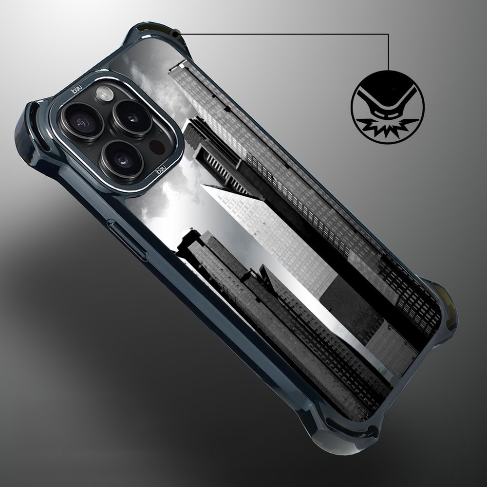 Etui do iPhone 14 Pro Max, Ibizu DropGuard Ultra z MagSafe, Noir City, Manhattan
