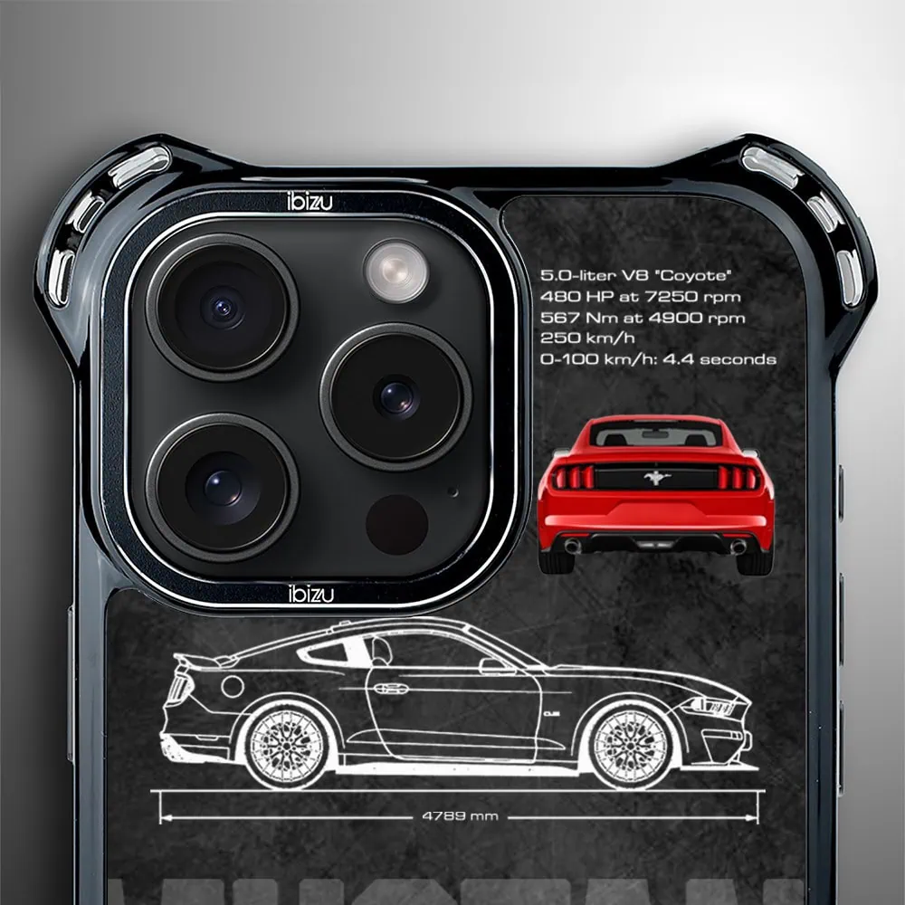 Etui do iPhone 14 Pro, Ibizu DropGuard Ultra z MagSafe, TechDrive, GT V8 “Coyote”