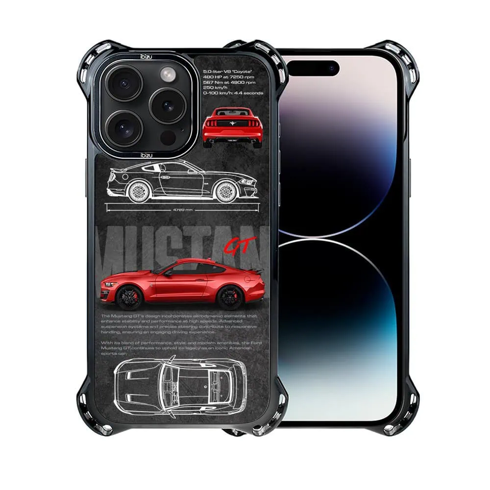 Etui do iPhone 14 Pro, Ibizu DropGuard Ultra z MagSafe, TechDrive, GT V8 “Coyote”