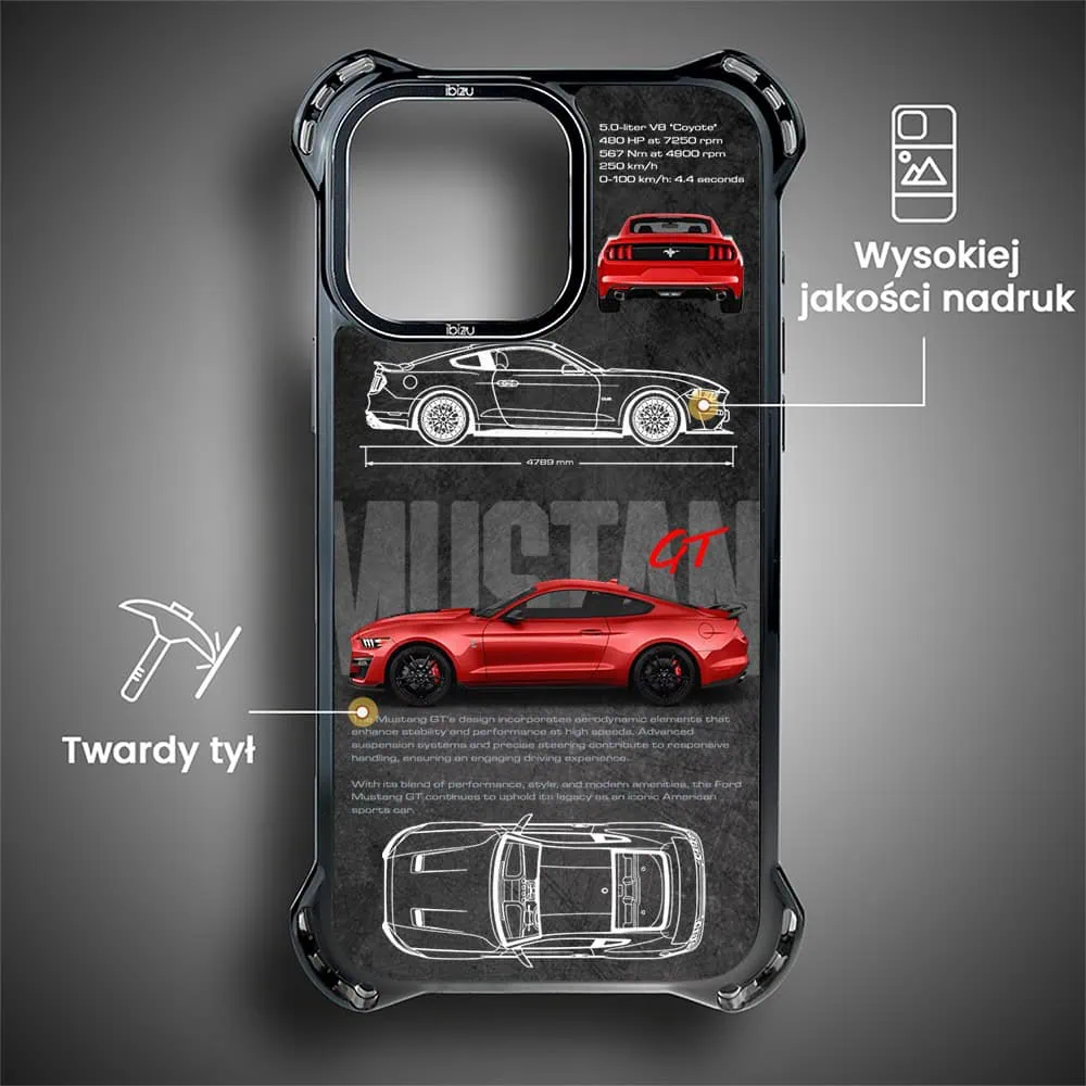 Etui do iPhone 14 Pro, Ibizu DropGuard Ultra z MagSafe, TechDrive, GT V8 “Coyote”