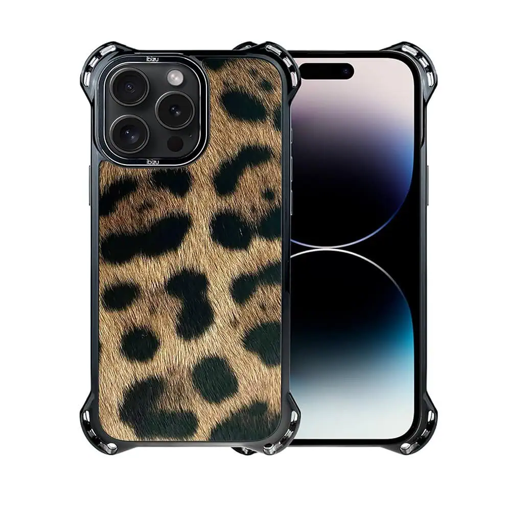 Etui do iPhone 14 Pro, Ibizu DropGuard Ultra z MagSafe, Zew Natury, Lampart