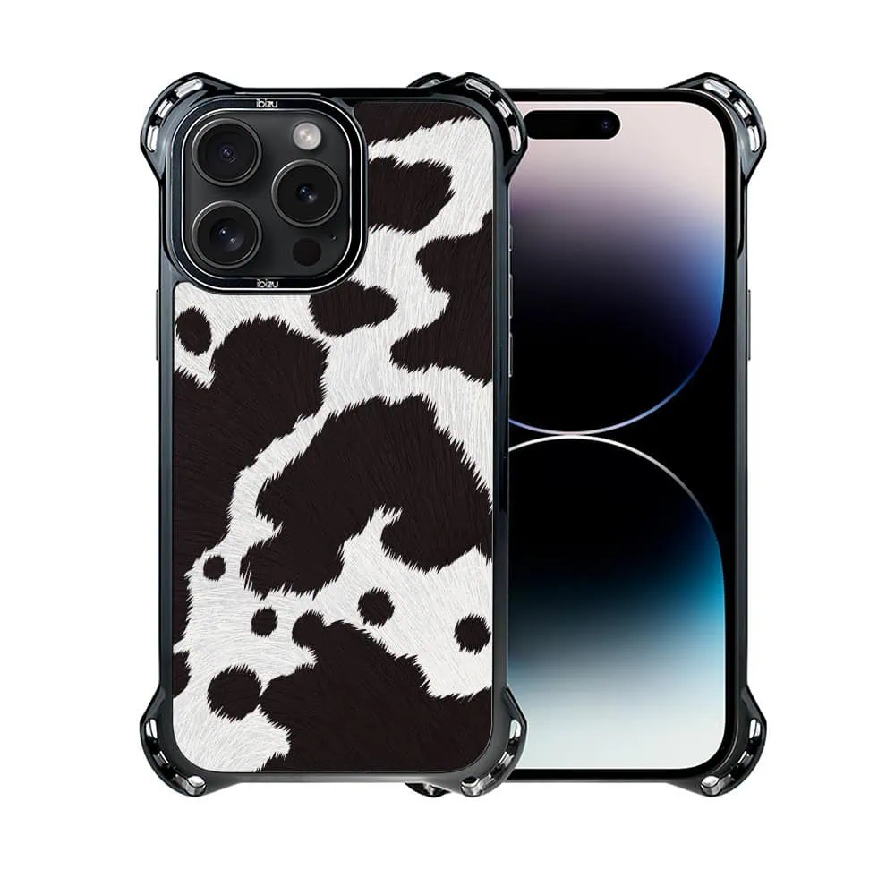 Etui do iPhone 14 Pro, Ibizu DropGuard Ultra z MagSafe, Zew Natury, Polska krowa