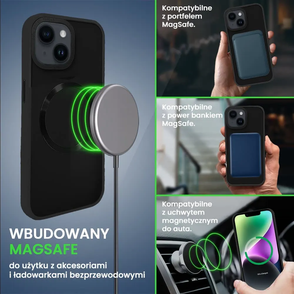 Etui do iPhone 13 The Black Swan Protective z MagSafe, czarne