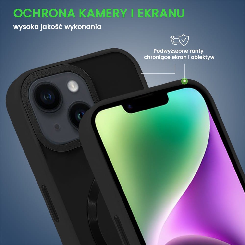 Etui do iPhone 13 The Black Swan Protective z MagSafe, czarne