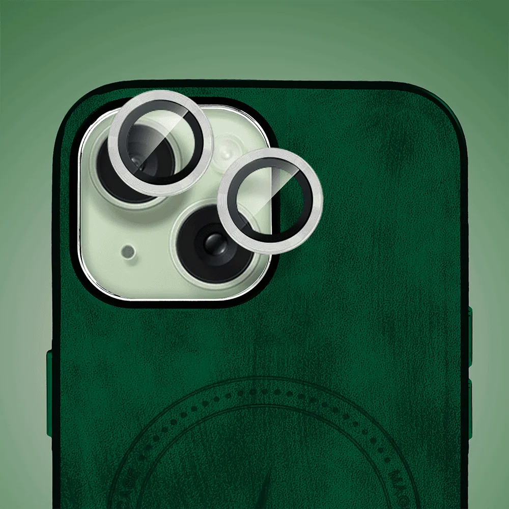 Etui do iPhone 15 Plus Magsafe Business Leather, eleganckie, przyjemne w dotyku, zielone