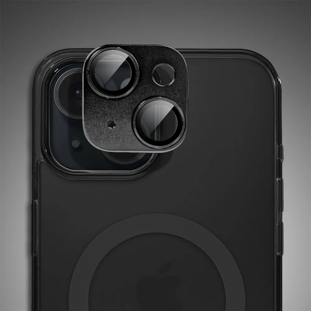 Etui do iPhone 15, MagSafe Frosted Skin, cienkie, półprzeźroczyste, czarne