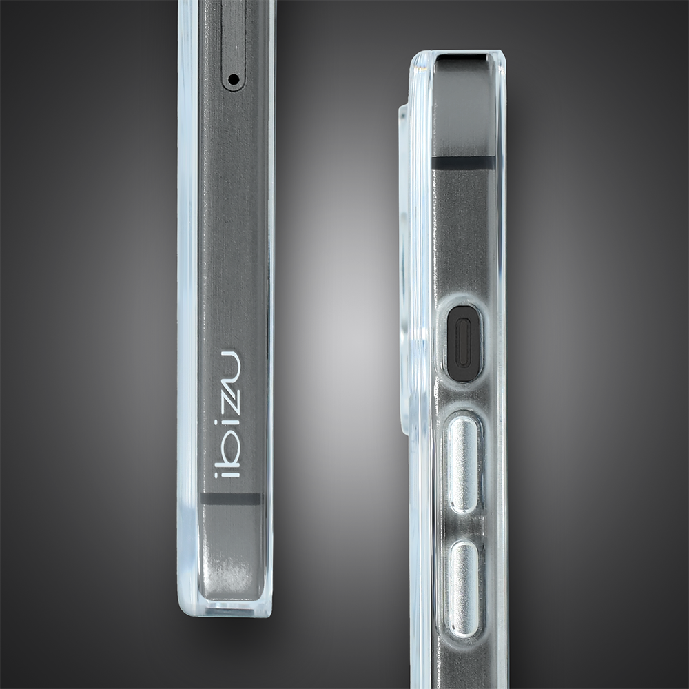 Etui do iPhone 15 Clear Case MagSafe ze szklanym tyłem oraz ochroną aparatu