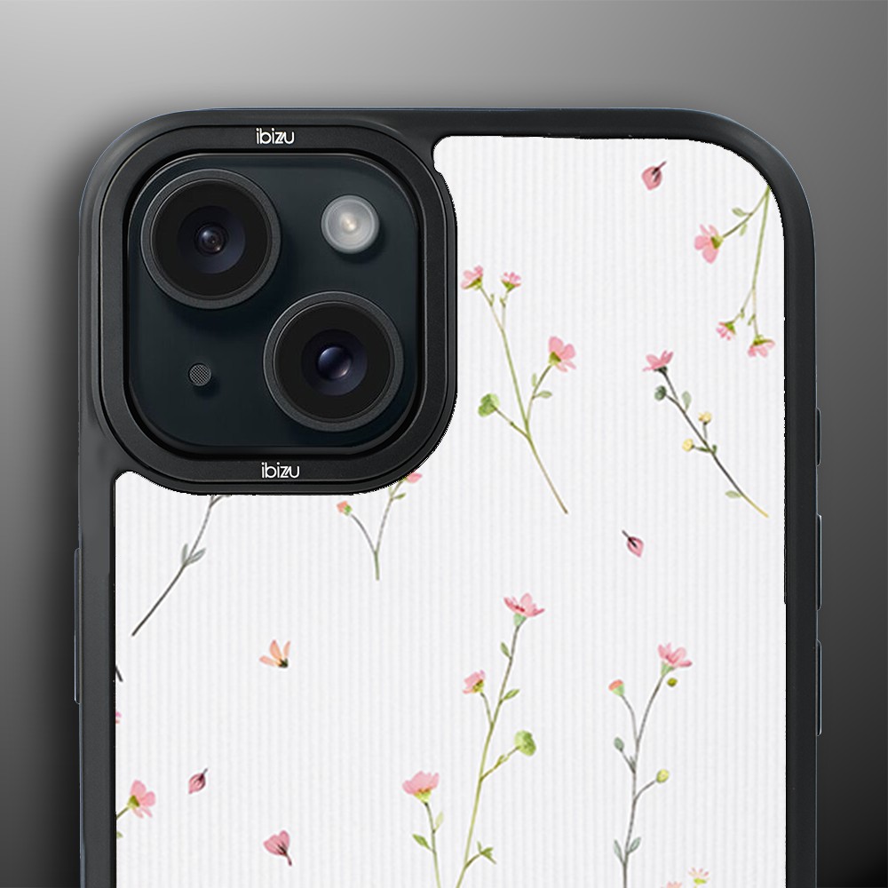 Etui do iPhone 15 IBIZU DropGuard Matt z MagSafe, Pastel Bloom, Polna fantazja