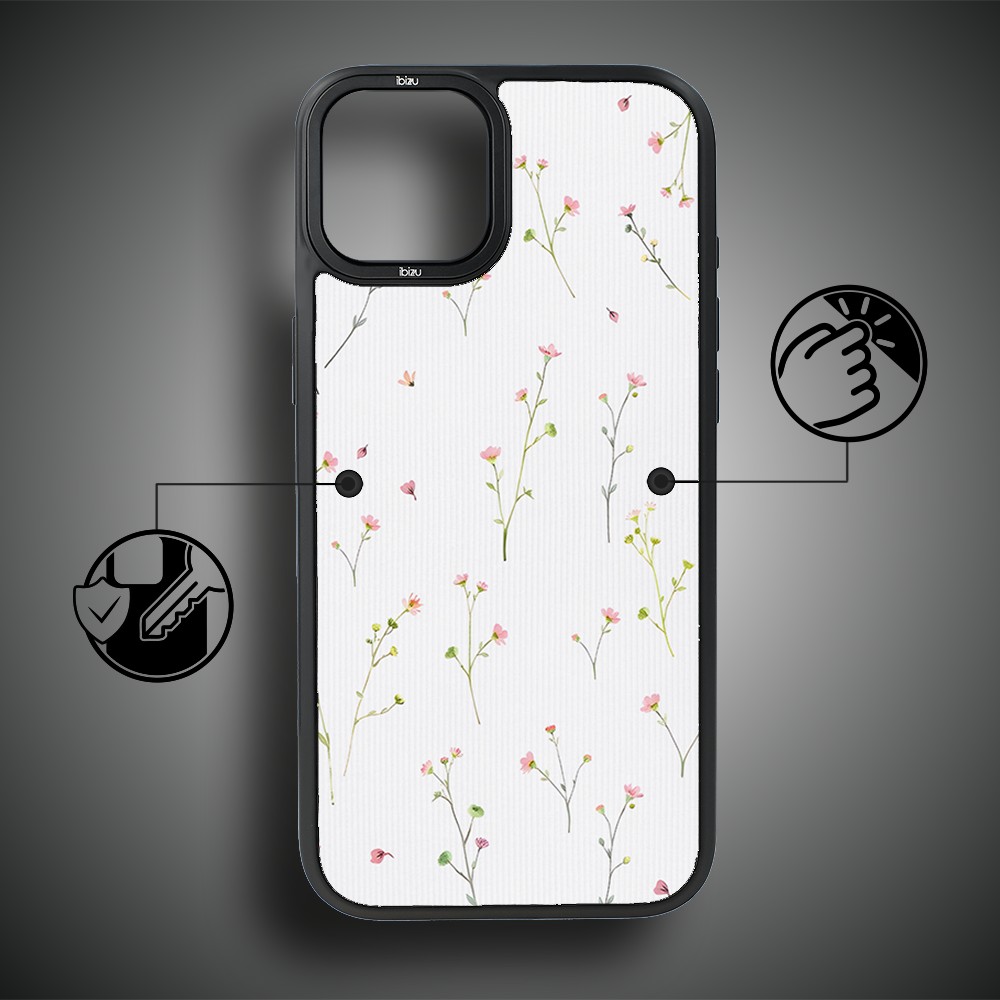 Etui do iPhone 15 IBIZU DropGuard Matt z MagSafe, Pastel Bloom, Polna fantazja