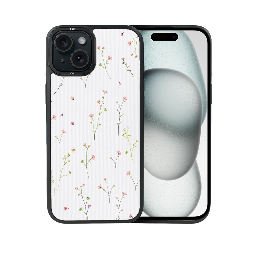 Etui do iPhone 15 IBIZU DropGuard Matt z MagSafe, Pastel Bloom, Polna fantazja