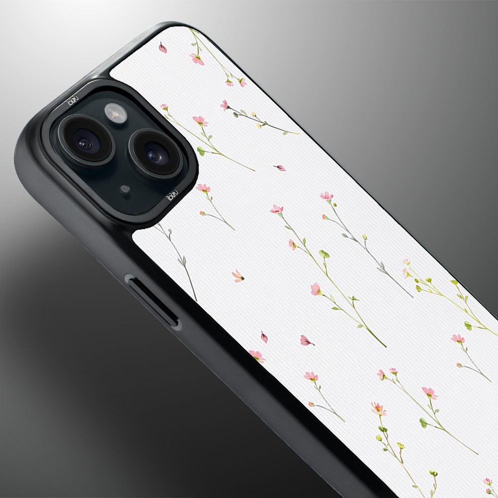 Etui do iPhone 15 IBIZU DropGuard Matt z MagSafe, Pastel Bloom, Polna fantazja