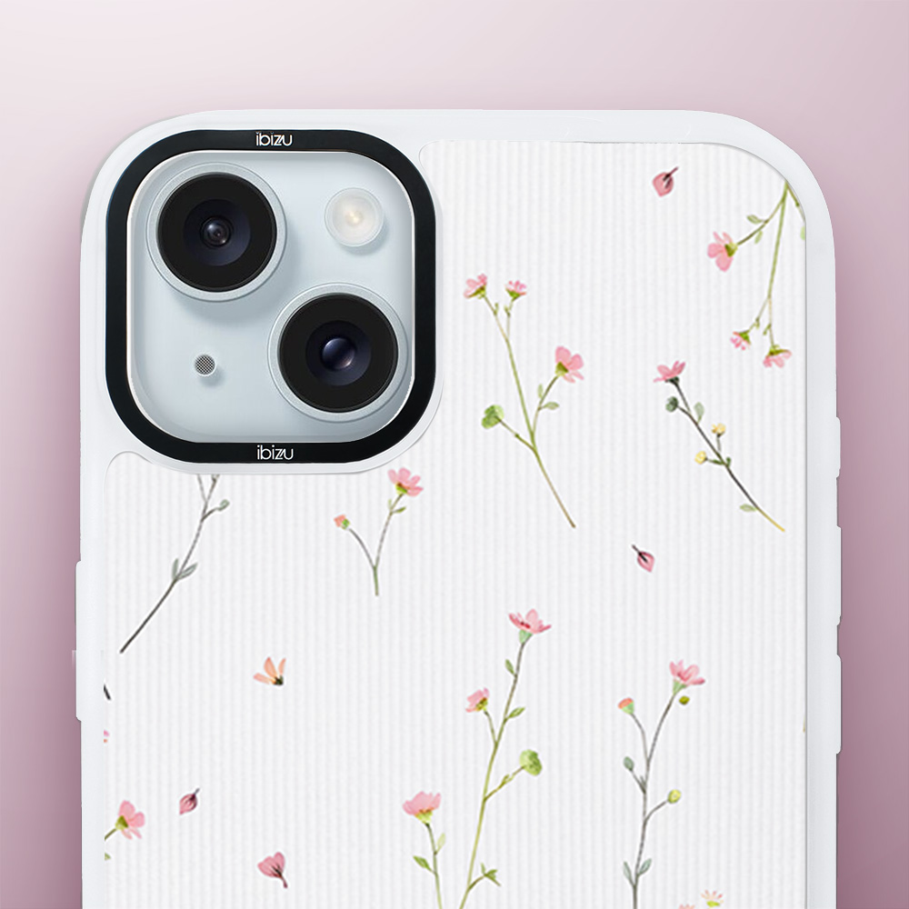 Etui do iPhone 15 Plus IBIZU DropGuard Matt z MagSafe, Pastel Bloom, Polna fantazja