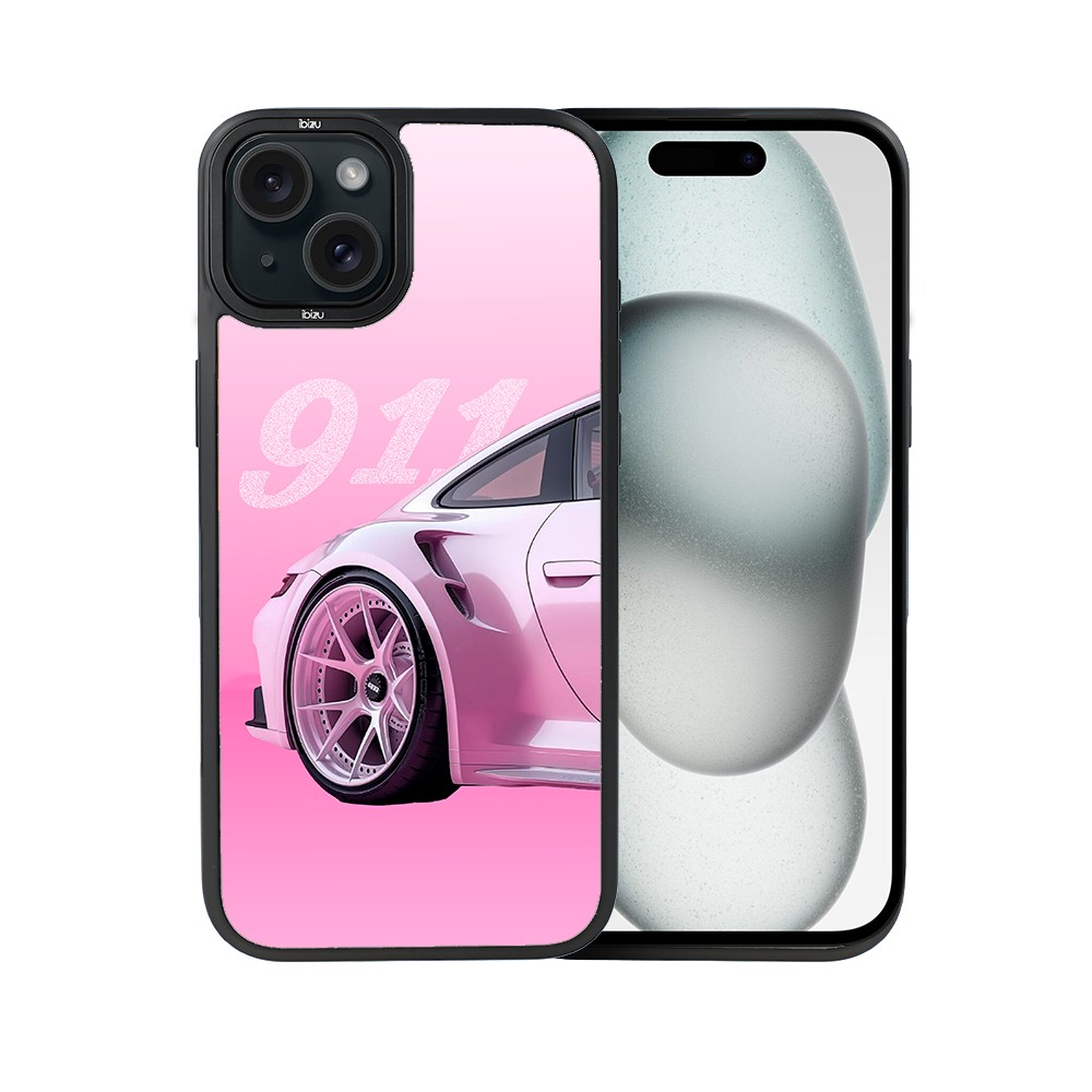 Etui do iPhone 15 Plus IBIZU DropGuard Matt z MagSafe, TechDrive, 911 różowe