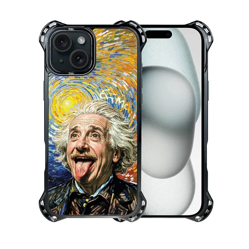 Etui do iPhone 15 Plus, Ibizu DropGuard Ultra z MagSafe, Einstein