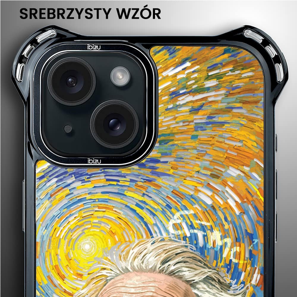 Etui do iPhone 15 Plus, Ibizu DropGuard Ultra z MagSafe, Einstein