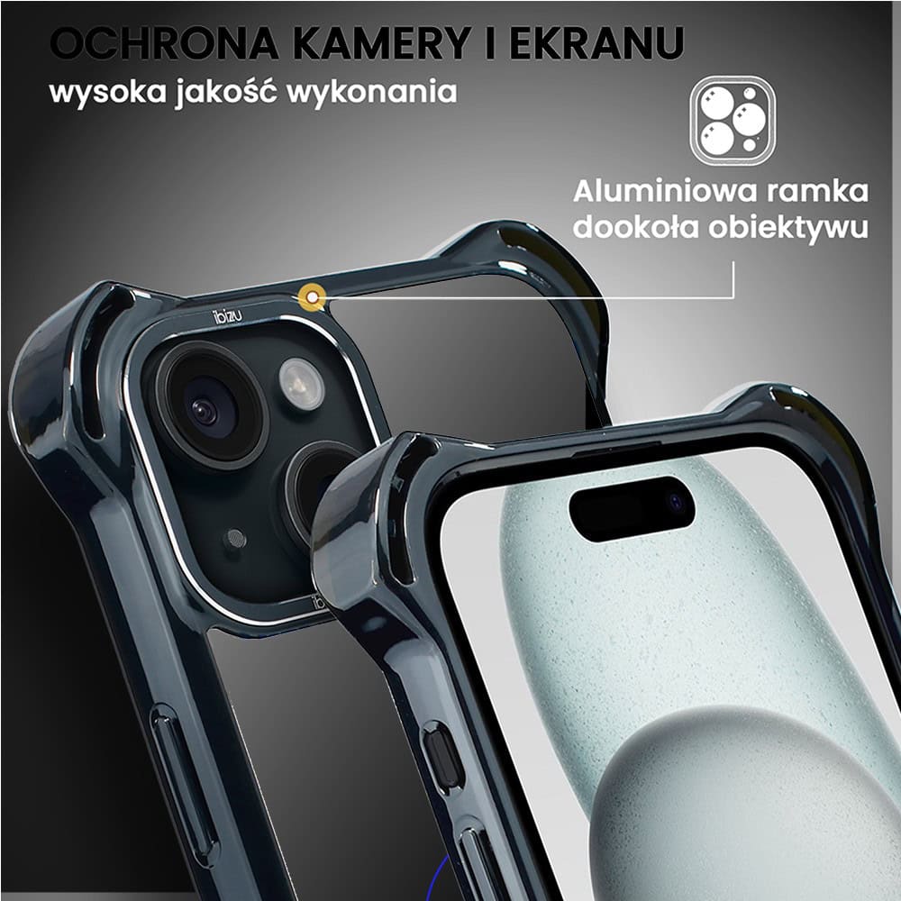 Etui do iPhone 15, Ibizu DropGuard Ultra z MagSafe, #ElectroMove, Moc football’u