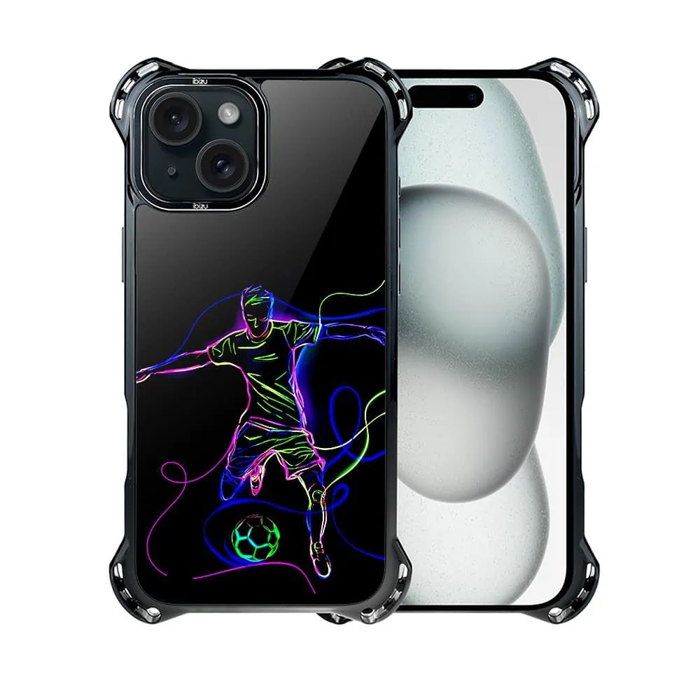 Etui do iPhone 15, Ibizu DropGuard Ultra z MagSafe, #ElectroMove, Moc football’u
